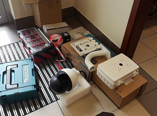 Przygotowanie kamer z obiektywem Motor-Zoom z funkcją Auto-Focus w Galerii Kaszuby Wejherowo