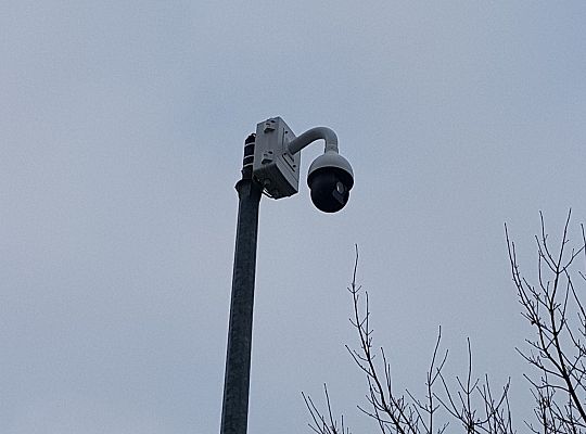 Zainstalowana kamera kopułowa BCS - teren Galerii Wejherowo