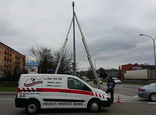 Przygotowanie do montażu telewizji przemysłowej - Wejherowo