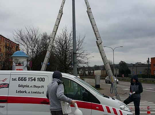 Przygotowanie do montażu telewizji przemysłowej - Wejherowo