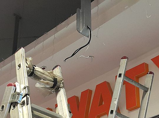 Montaż kamery na terenie Galerii Kaszuby Wejherowo