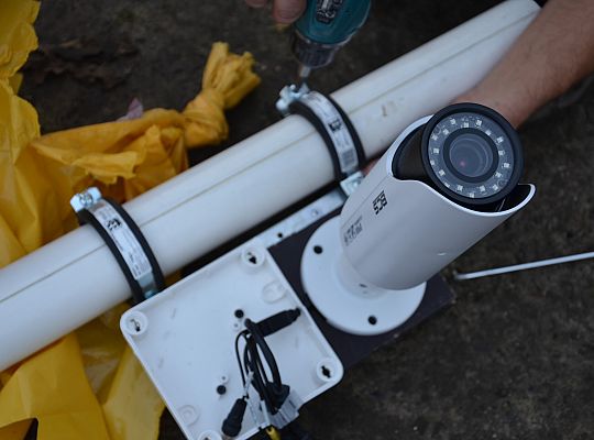 Plac budowy Radunia Gdańsk październik 2013