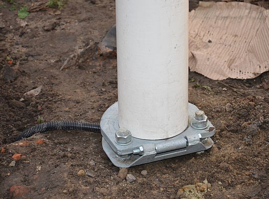 Plac budowy Radunia Gdańsk październik 2013