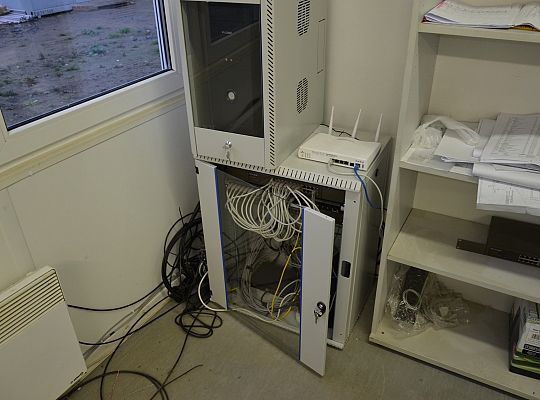 Plac budowy Radunia Gdańsk październik 2013