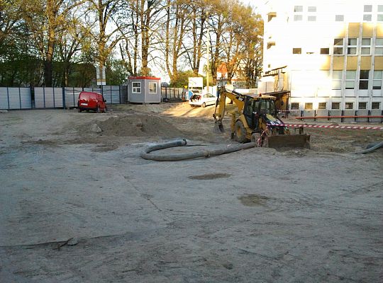 Sopot 23 Marca plac budowy UG maj 2012