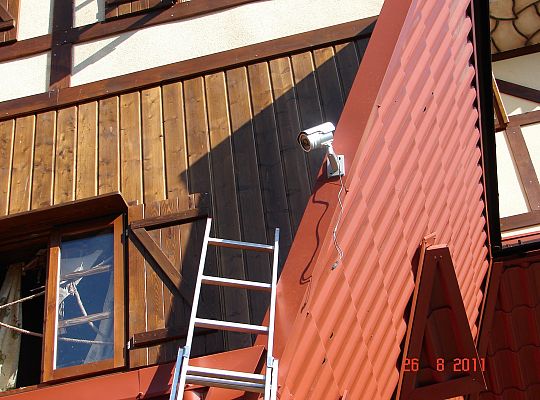 Domek do góry nogami Łeba sierpień 2011