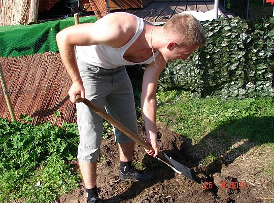 Domek do góry nogami Łeba sierpień 2011