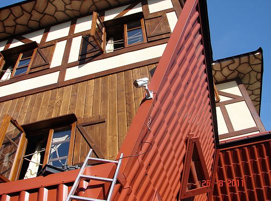 Domek do góry nogami Łeba sierpień 2011