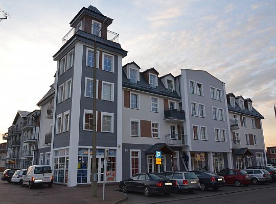 Budynek Wspólnoty po zainstalowaniu monitoringu w Pucku