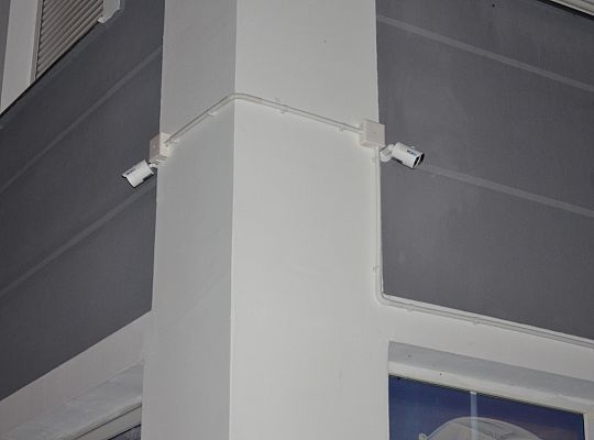 Kamery CCTV po zakończeniu prac montażowych - Puck
