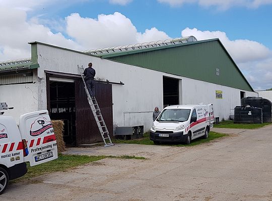 Montaż kamer w gospodarstwie rolnym w woj.pomorskie
