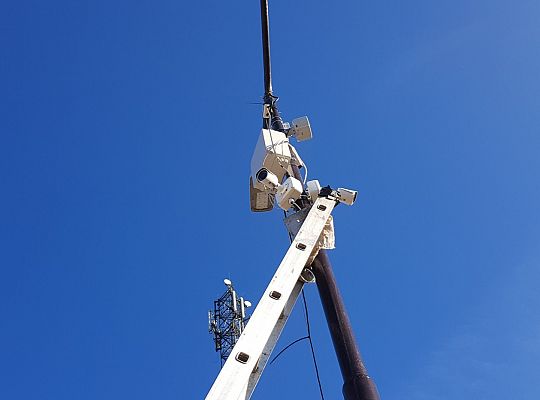 Montaż kamery na słupie powiat Słupsk